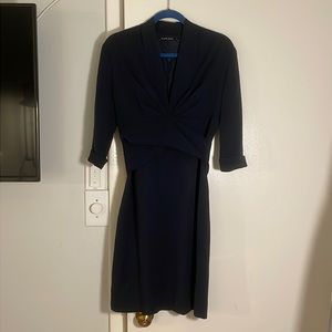 Black Halo Women’s 3/4 Sleeve, knee length dress